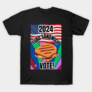 Vote Turd Sandwich 2024 T-Shirt